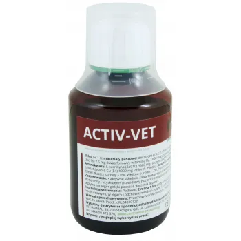 VET-ANIMAL Activ-Vet, aktywator energii 125 ml.